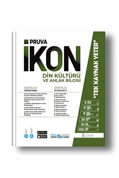 Pruva Akademi Pruva 8 Sınıf İkon Din Kültürü Konu Anlatım