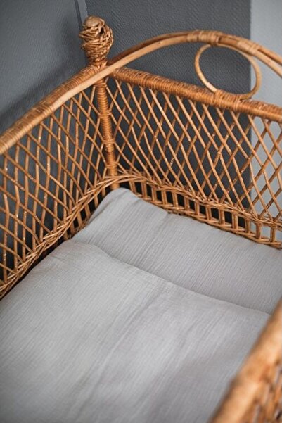 Anne Sesi 70X110 cm Muslin Baby Duvet Cover Set - 100% Organic Cotton, 15 cm ...