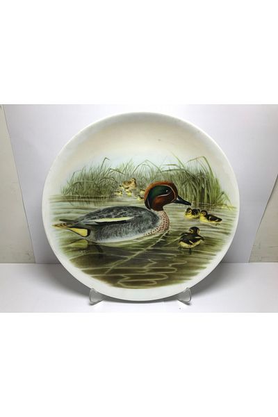 tayfuntufan antika koleksiyon Πλάκα τοίχου Kaiser Porcelain Emperor Ducks 19,5 cm Διάμετρος