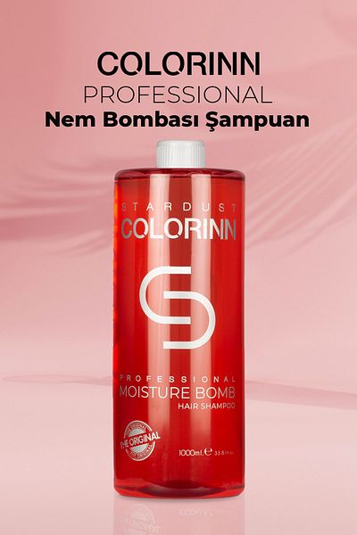 Colorinn شامبو مويستشر بومب 1000 مل