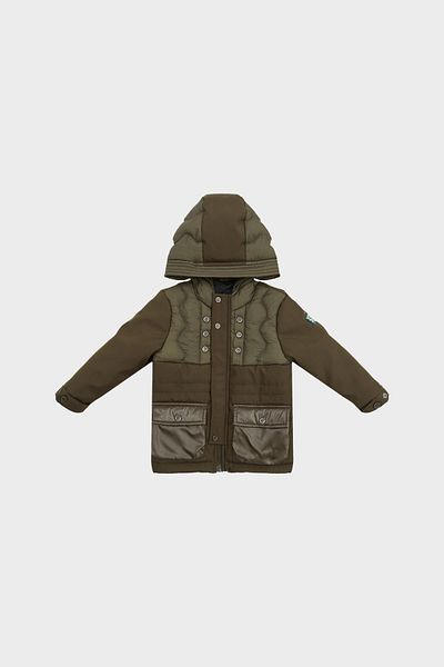 GB Baby Baby Boy Khaki Coat 22fw0bg1718