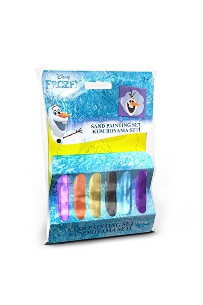 Frozen Elsa Disney Frozen Olaf Karakteri Kum Boyama Seti |Duyusal Gelişimi De...