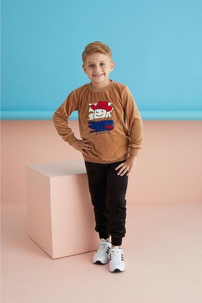 Ayans Pijama Σετ παιδικές πιτζάμες Ponki Velvet