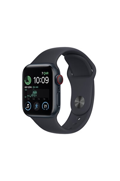 Apple Watch SE GPS + Cellular 40mm Gece Yarısı Alüminyum Kasa ve Gece Yarısı ...