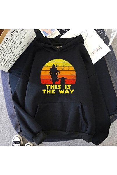 GALASHOP Star Wars Mandalorian Erkek Kapşonluları