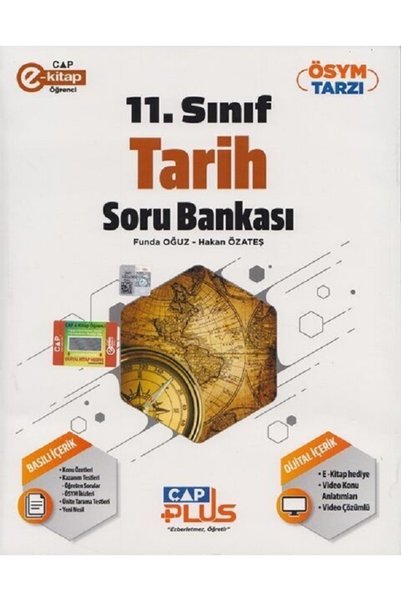 Çap Yayınları Çap 11. Sınıf Anadolu Lisesi Tarih Soru Bankası 2022 Yeni