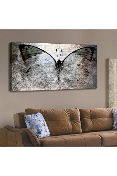 KRTFWD Tablou decorativ abstract pe pânză cu tematică fluture