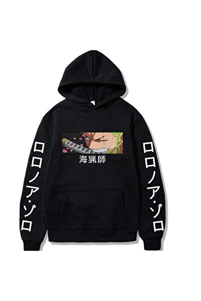 GALASHOP رورونوا زورو هوديس الرسوم المتحركة اليابانية