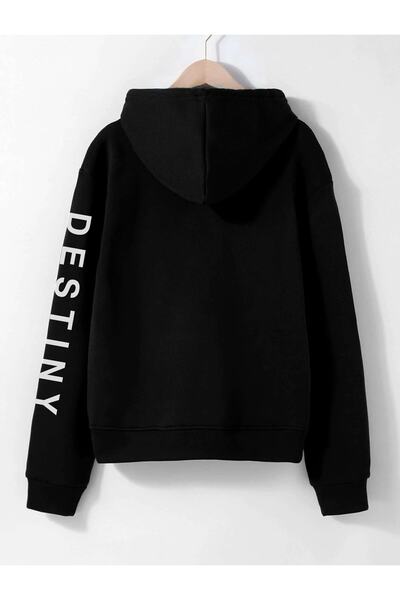 Deocept Hanorac oversize cu glugă cu imprimeu Destiny unisex