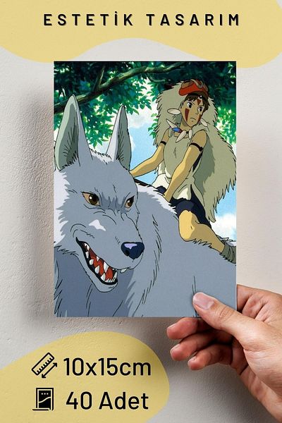 Postifull Σετ κολάζ αφίσας τοίχου Anime - 40 τμχ - Σετ αφίσας με αυτοκόλλητη πλάτη - 10cm*15cm - Σετ σε κουτί