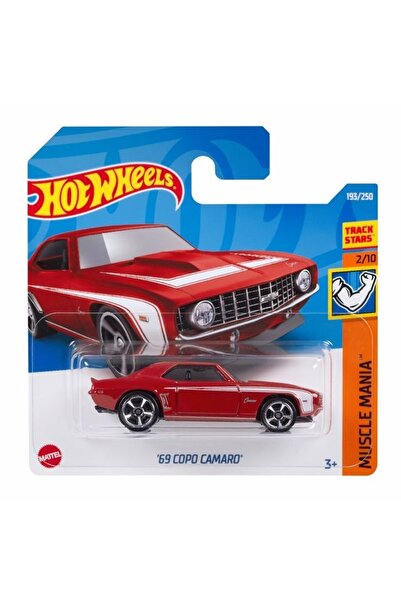 HOT WHEELS Hw Teklı Arabalar 69 Copo Camaro Hcv68