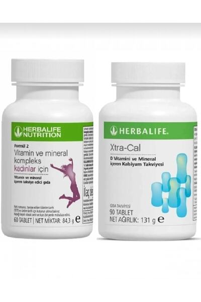 Herbalife Xtra-cal Kalsiyum Takviyesi Ve Kadınlar Için Vitamin Ve Mineral
