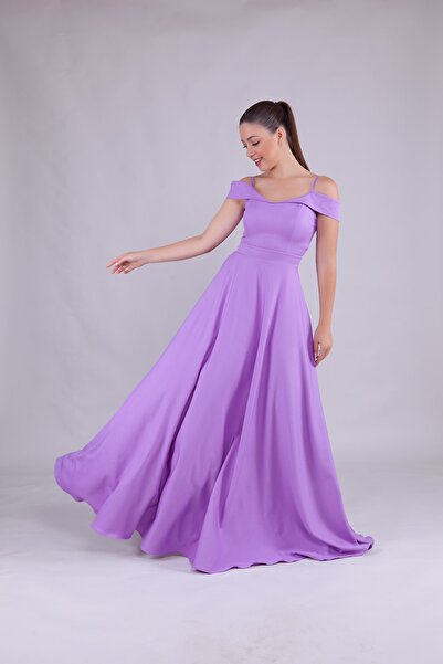 Bidoluelbise فستان سهرة نسائي طويل بحزام كتف