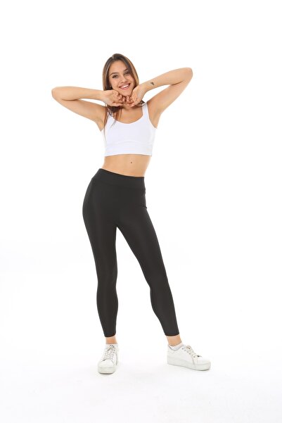 Jeevee Γυναικείο μαύρο ψηλόμεσο κολάν κατάδυσης