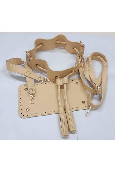 angel çanta aksesuar Yellow Color Bag Bag Set