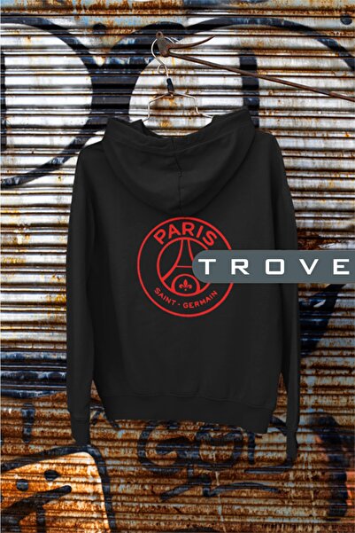 TROVE Unisex Γυναικεία Ανδρικά Φούτερ Saint Germain με στάμπα μπροστά και πίσ...