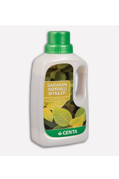 Genta Sararan Yapraklı Bitkiler Için Özel Gübre 500 Ml