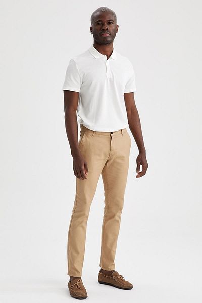 DeFacto T-Shirt Polo Neck Slim Fit