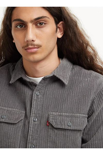 Levi's Ανδρικό πουκάμισο Grey Velvet 19573-0170