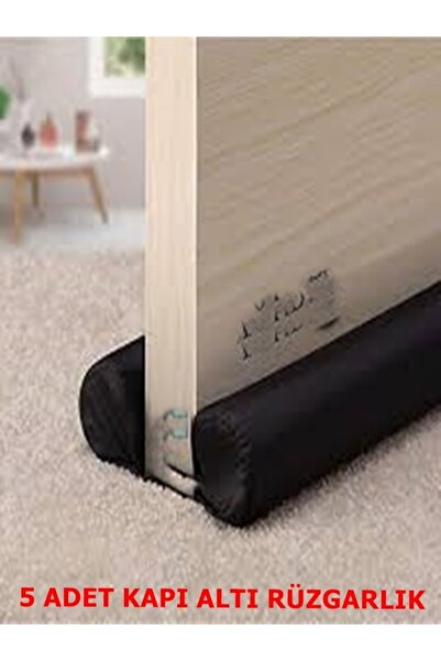 BE ACTİVE Kapı Altı Rüzgar Önleyici Isı Yalıtım Süngeri Rüzgarlık Toz Soğuk S...