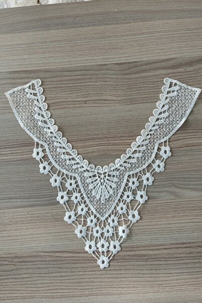 DUAYEN Güpür Yaka Harika Desen 1 Adet