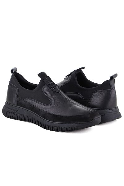 M.P. 222-4813 Comfortable Genuine Leather Men's Winter Shoes