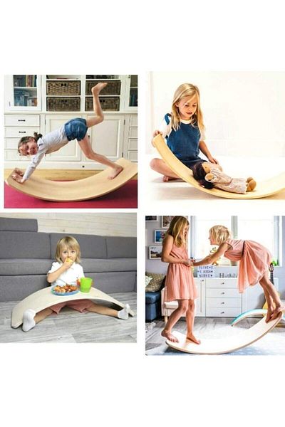 Renkli Tahtalar Balance Board