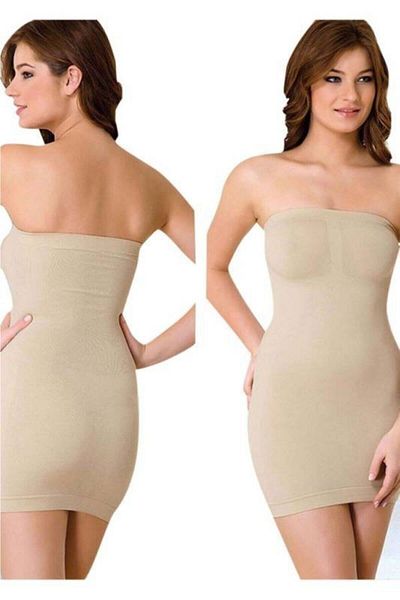Emay Seamless Strapless.dress Corset