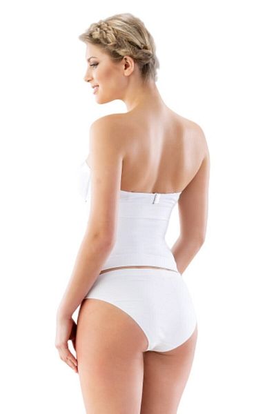 Emay Model 2025 Corset alb fără sudură pentru femei cu două straturi