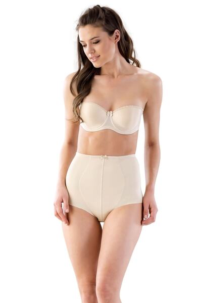Emay Abdominal Oblikuje figuru Dvostruki sloj Laserski rez Gaćice Korzet Koža...