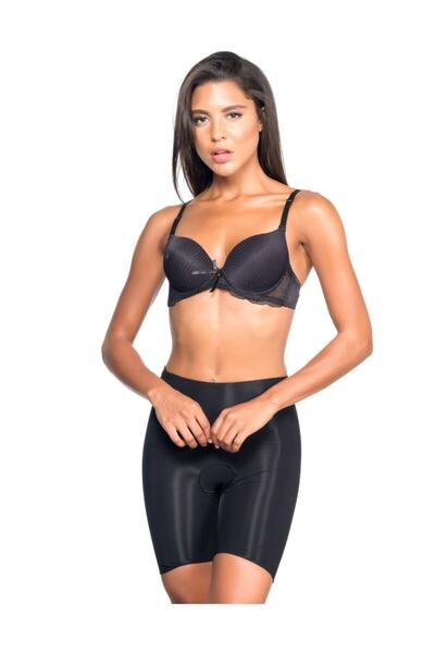 Emay 2800 Не залишає слідів Двошаровий боксерський корсет Чорний