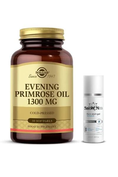 Solgar 1300 ملغ سوفتجيل + جل تنظيف الوجه - هدية أكشيكوت أويلو