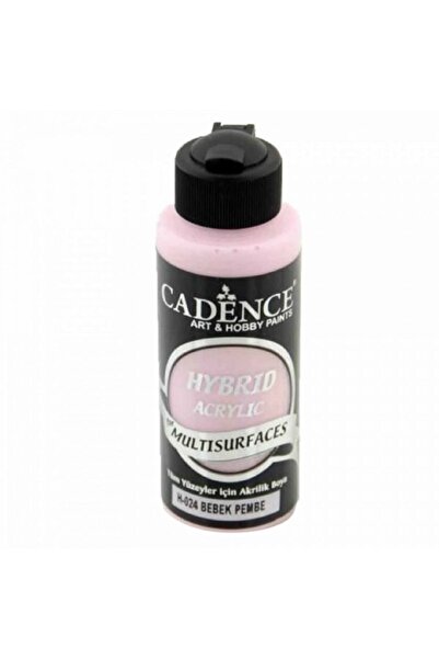 Cadence Hybrid Acrylic For Multisurfaces Akrilik Boya 120ml Bebek Pembe 24