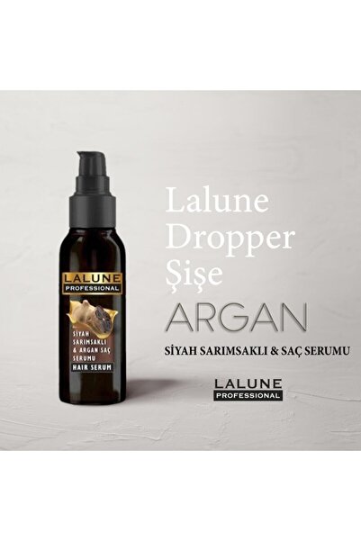 Lalune Professional Siyah Sarımsaklı Argan Saç Serumu 2'li