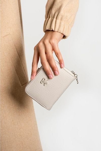 ImPolo Nora Cream Women's Wallet 10x13 Size