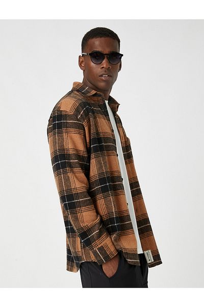 Koton Long Sleeve Lumberjack Shirt