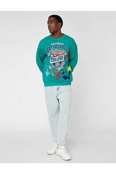 Koton Sweatshirt mit College-Print