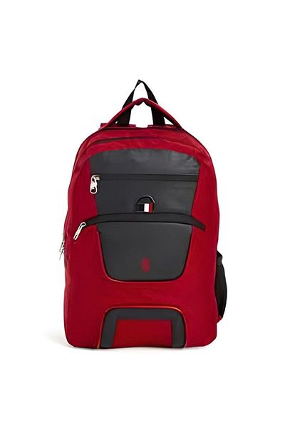 U.S. Polo Assn. Rucsac roșu pentru școală