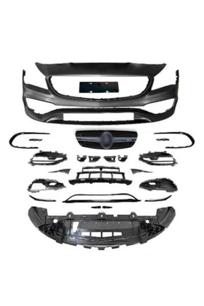 OLED GARAJ Mercedes W117 İçin Uyumlu CLA 45 Ön Tampon ve Panjur Seti 13-18