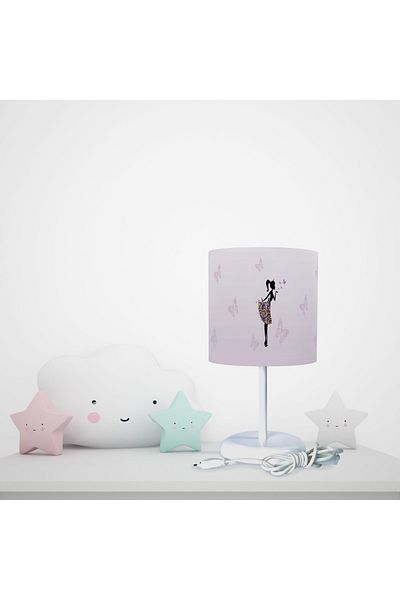 BAMBAŞKA MODA Butterfly Girl Lampshade