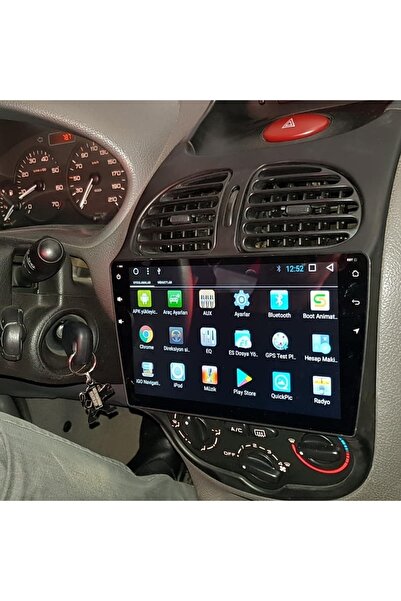 demirusta Peugeot 206 Uyumlu Carplay+and.auto Navigasyon Dvd Usb Bt Kamera