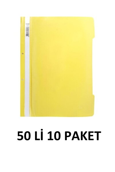 Noki 10 عبوات من الملفات السلكية الصفراء 50 لتر