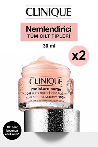 Clinique Moisture Surge 100 Saat Etkili Nemlendirici 30 ml X2
