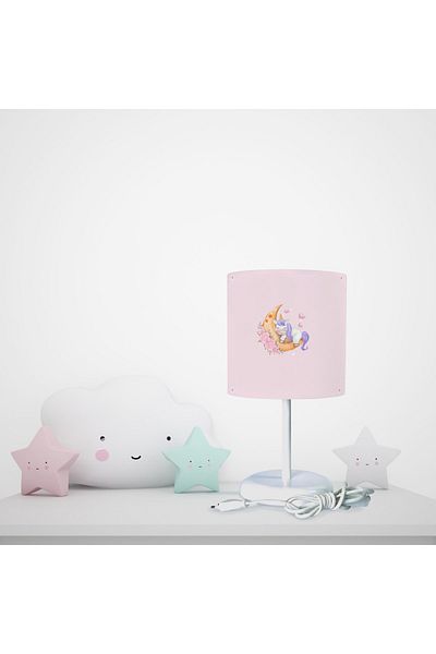 BAMBAŞKA MODA Unicorn Purple Lampshade