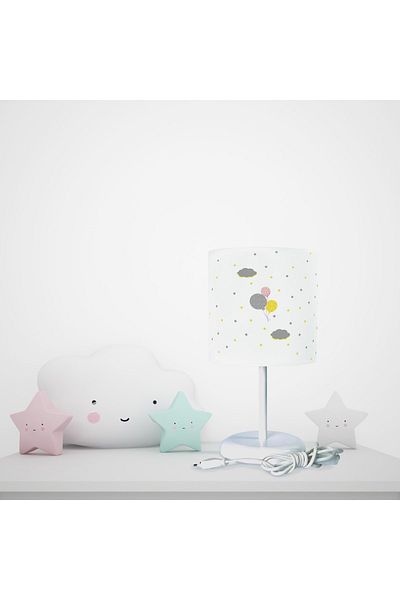 BAMBAŞKA MODA Purple Floral Lampshade