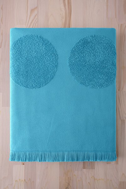 COTTONMANIA Voe Deep - Yeni Yaz Trendi 100 X 180 Cm. Premium Plaj Havlusu