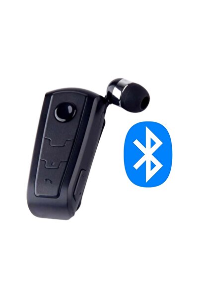 Soillium Makaralı Bluetooth Kulaklık Kulakiçi Mikrofonlu Titreşimli Tek Tuş Makara Sistemi