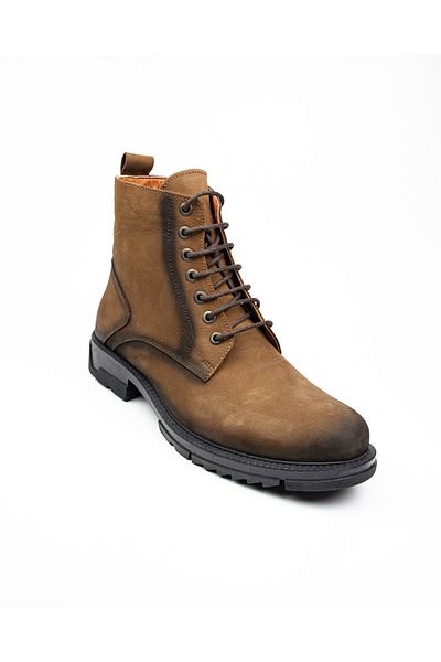 Nobel 992 - 1 Ανδρικές δερμάτινες μπότες Nubuck Tan