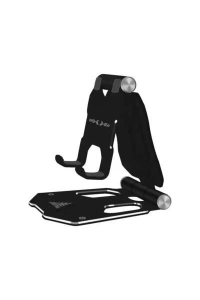 MECFC Βάση επιτραπέζιου στήριγμα κινητού τηλεφώνου από κράμα αλουμινίου Πτυσσόμενη βάση