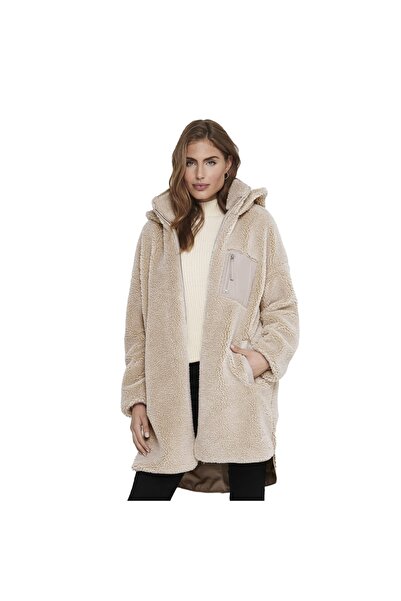 ONLY Γυναικείο παλτό Sascha Sherpa 15230461-snd